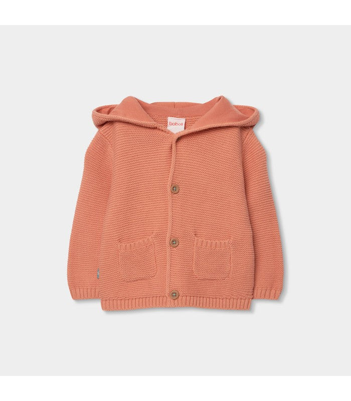 Chaqueta tricotosa para bebé