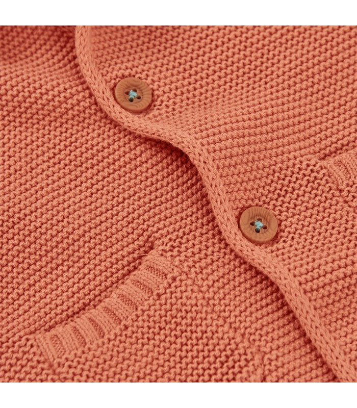 Chaqueta tricotosa para bebé