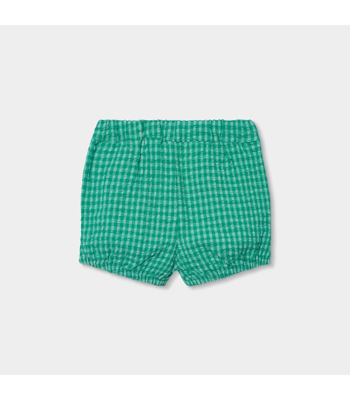 Conjunto bebé niño de camiseta y short verde
