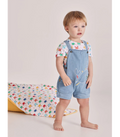 Peto con camiseta para bebé niño