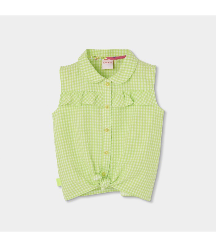 Camisa popelín para niña