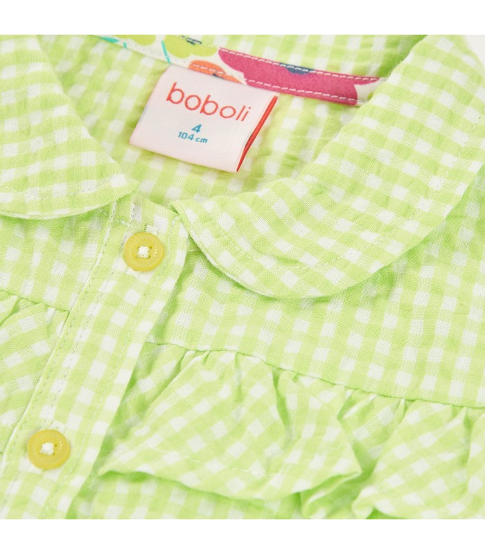 Camisa popelín para niña