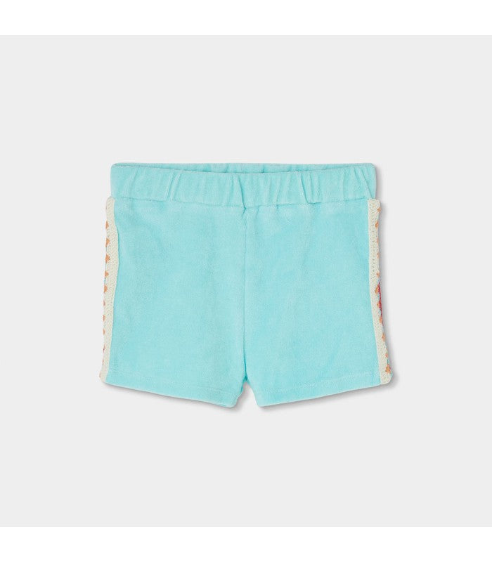 Conjunto rizo niña turquesa