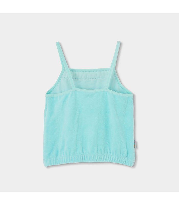 Conjunto rizo niña turquesa
