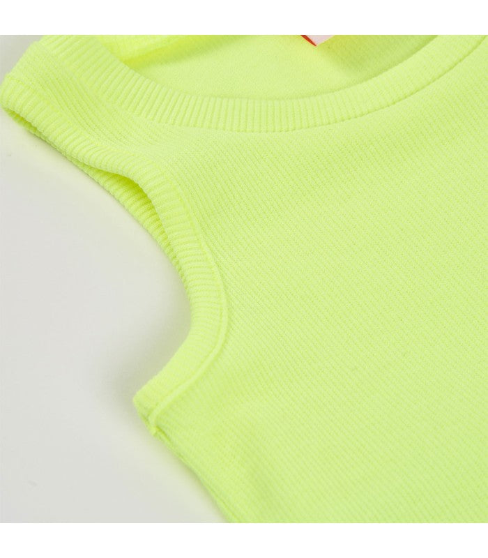 Camiseta tirantes verde fluor
