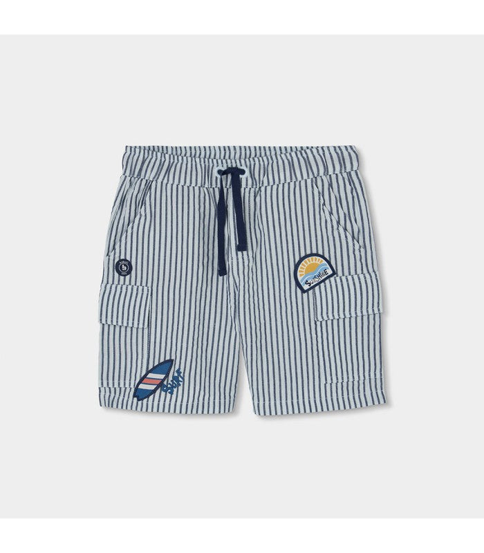 Bermuda de rayas para niño