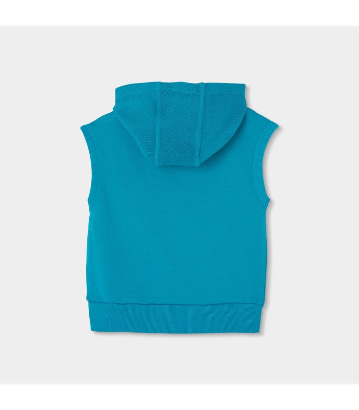 Sudadera felpa sin mangas para niño