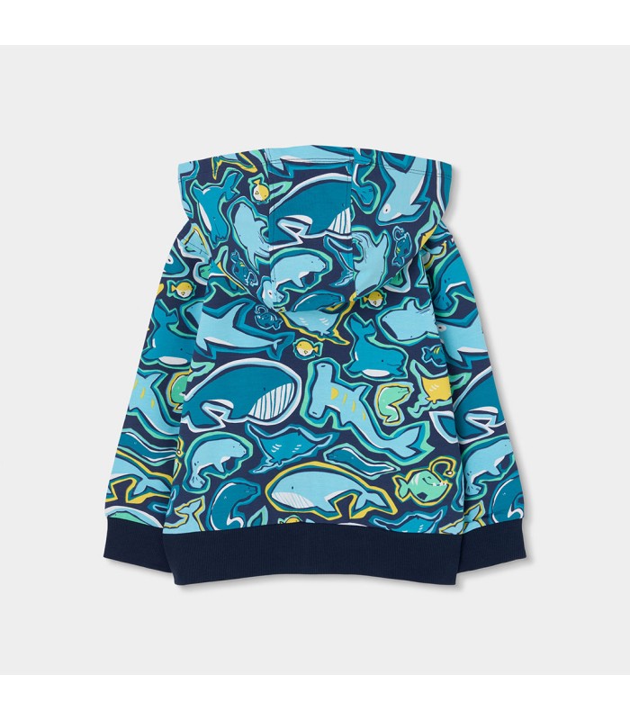Chaqueta niño estampado de tiburones