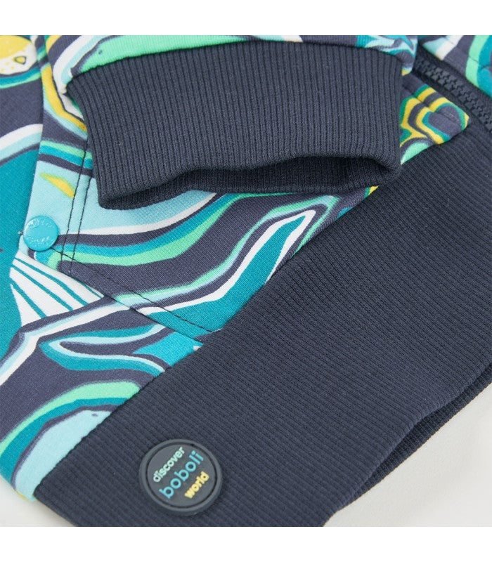 Chaqueta niño estampado de tiburones