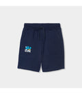 Boys' navy denim shorts