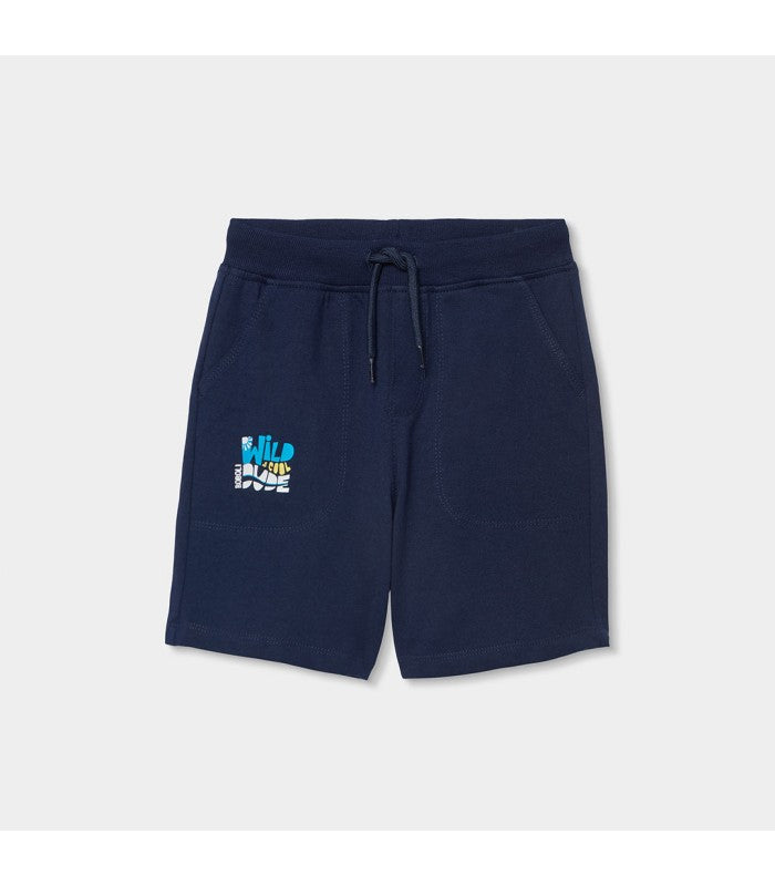 Bermudas niño demin azul marino