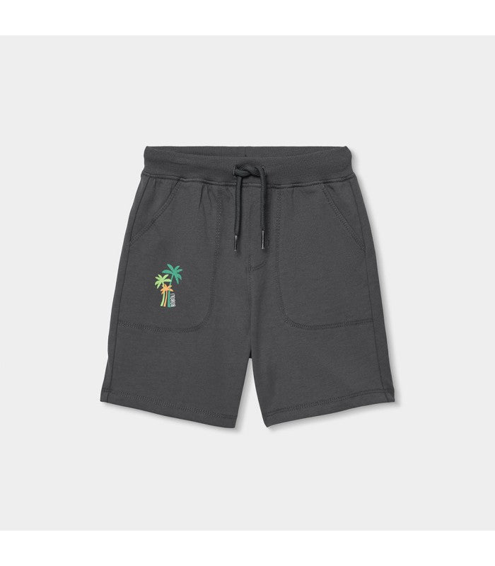 Bermudas niño gris