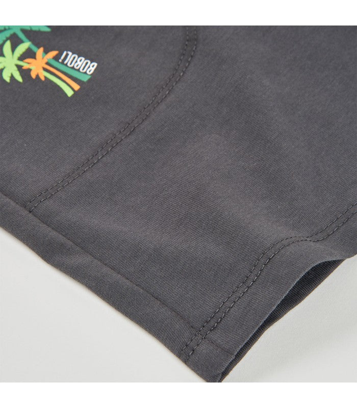 Bermudas niño gris
