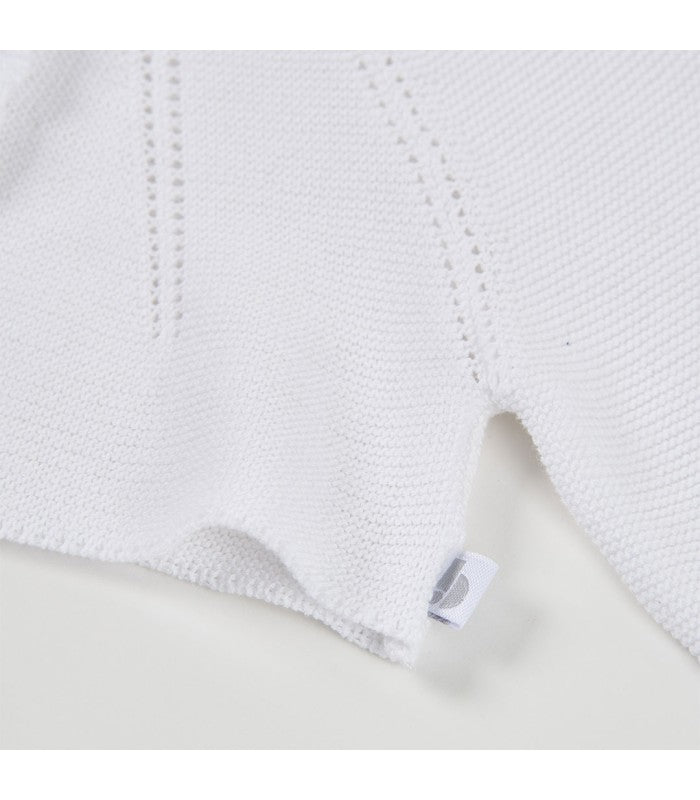 Bolero niña punto blanco