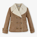 Chaqueta piel niña