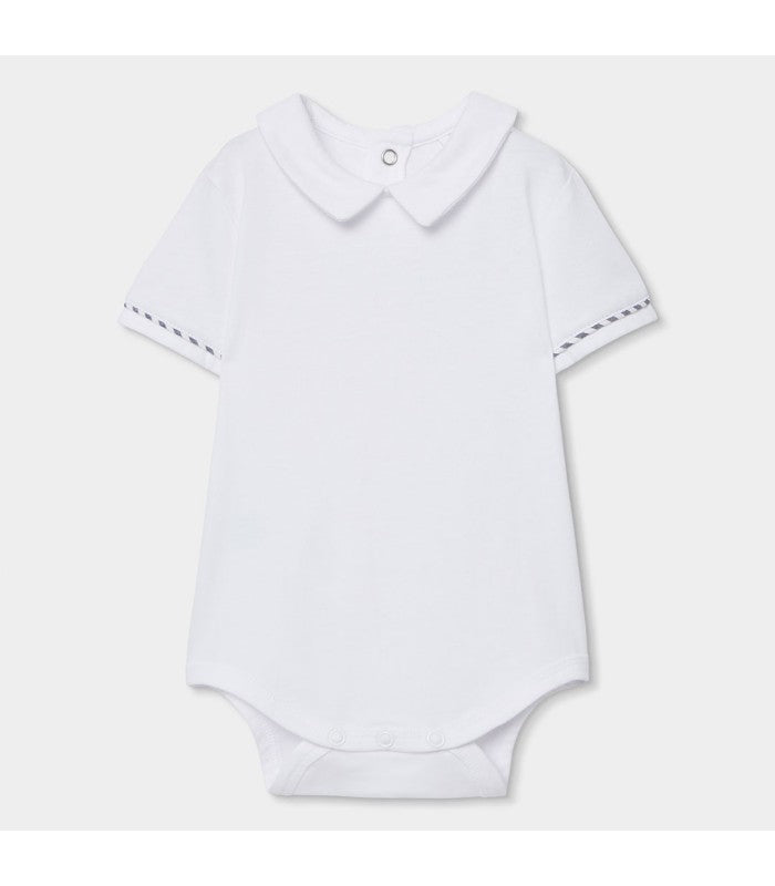 Conjunto de peto y polo para bebé niño