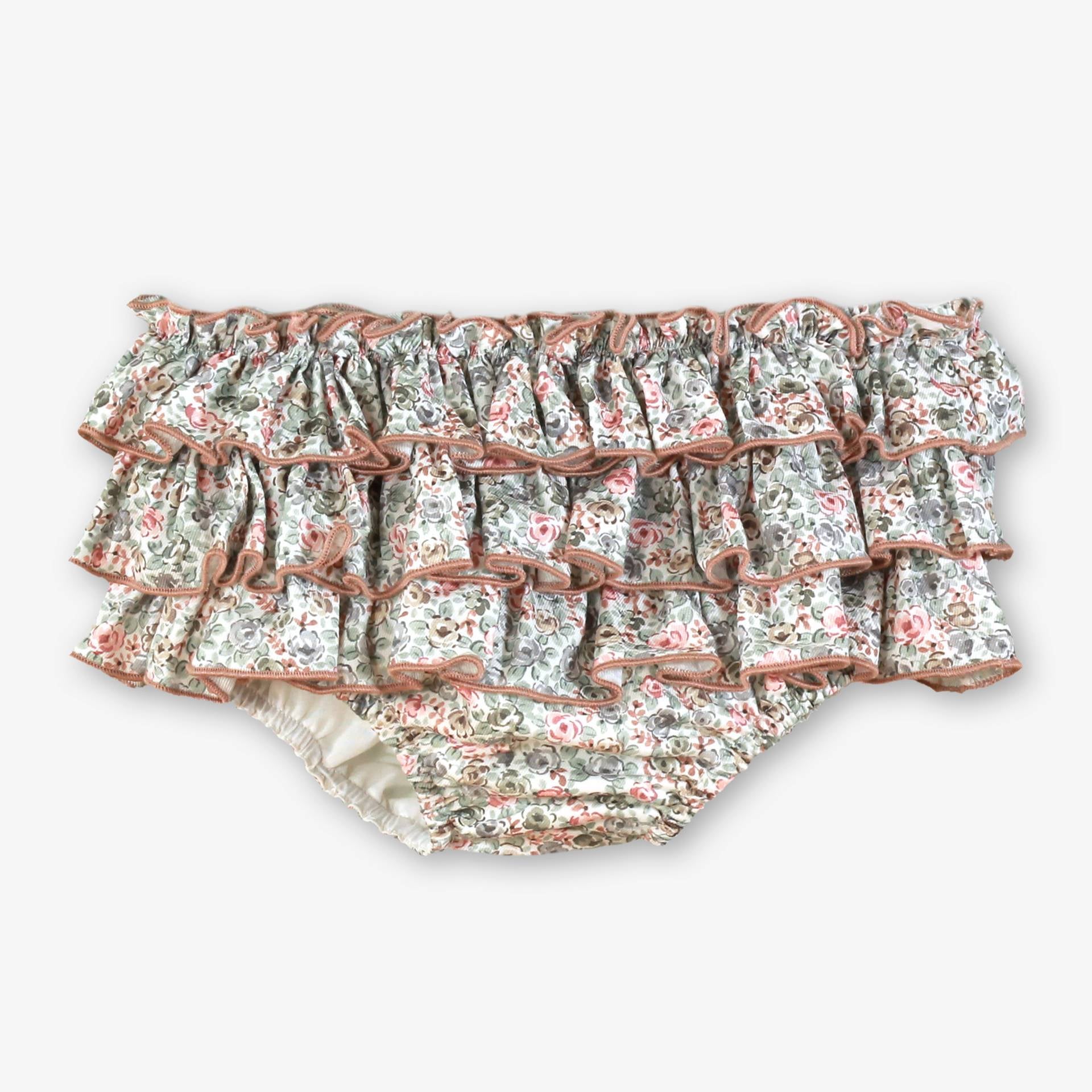 Conjunto de sudadera y braguita-falda para niña
