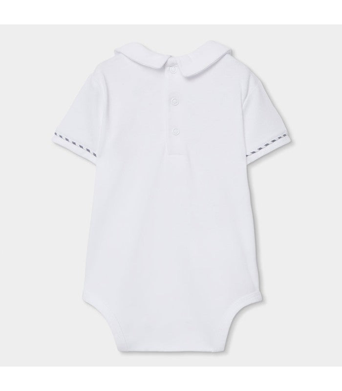 Conjunto de peto y polo para bebé niño