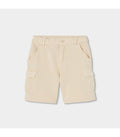 Bermuda niño felpa beige
