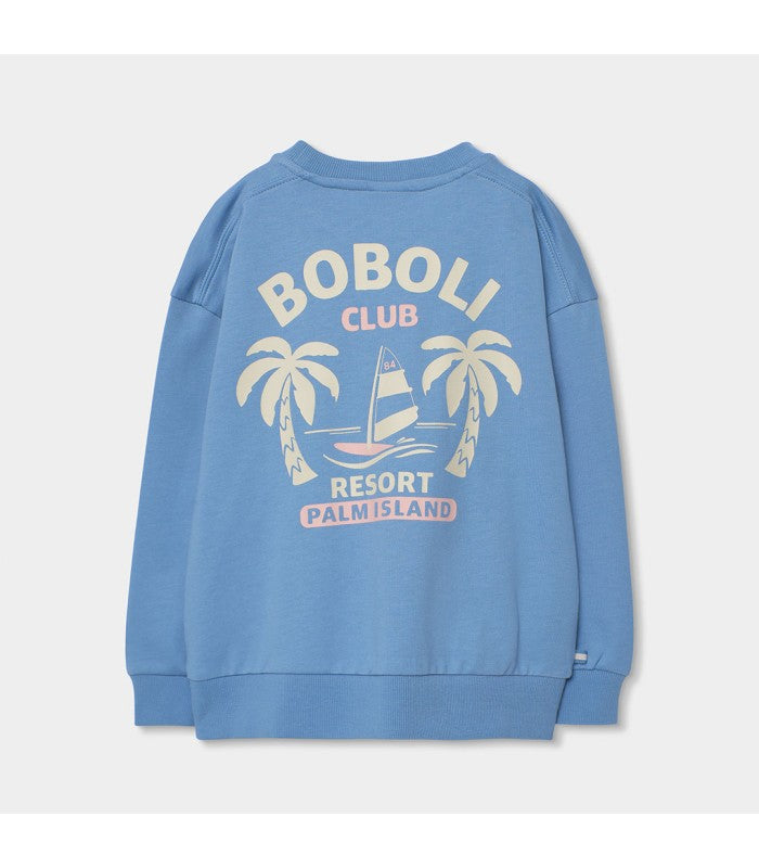 Sudadera niño azul