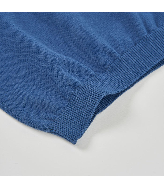 Polo azul marino para niño