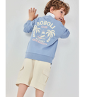 Sudadera niño azul