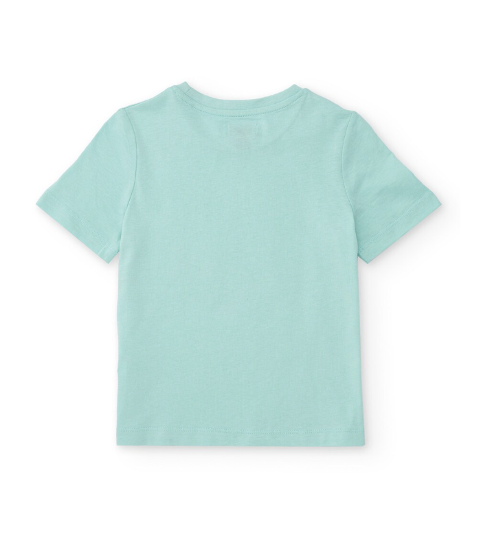 Camiseta de niño de punto con diseño urbano