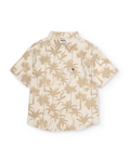 Camisa de niño  con diseño de palmeras