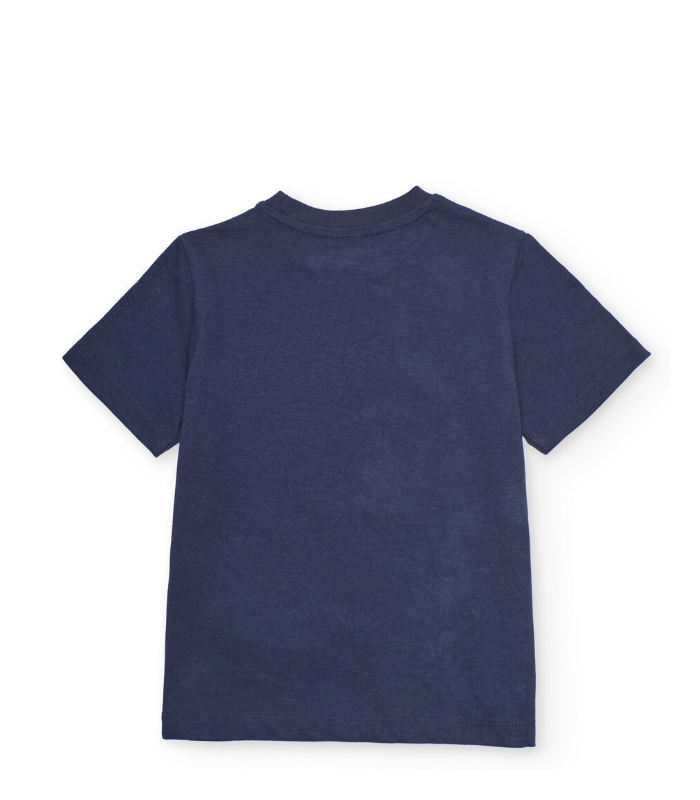 Conjunto de niño de punto con estampado divertido