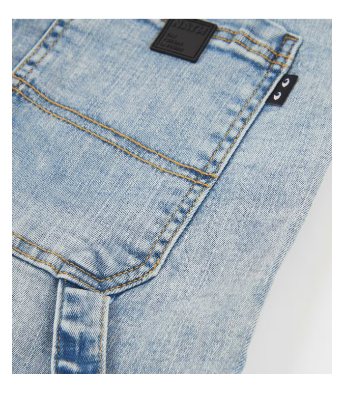 Bermuda de niño tejido denim
