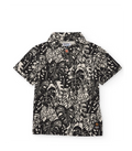 Polo de niño de punto con estampado integral