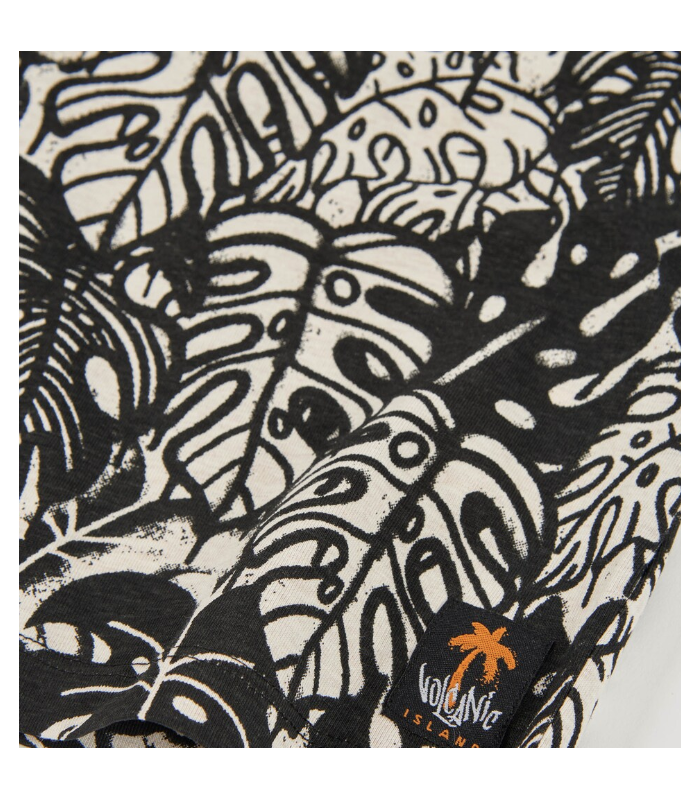 Polo de niño de punto con estampado integral