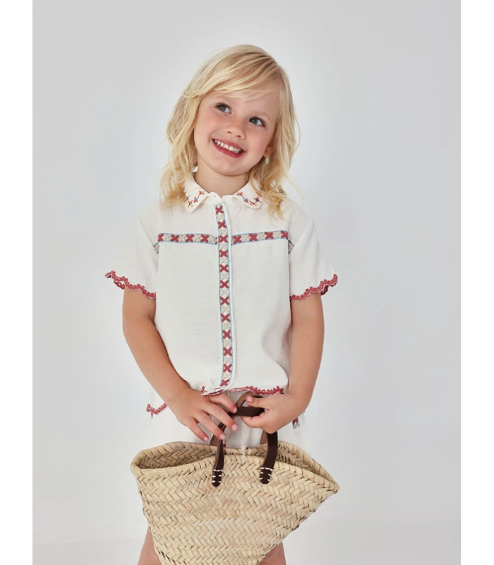 Camisa tejido para niña