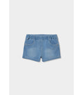 Girls' fleece shorts, bleach model