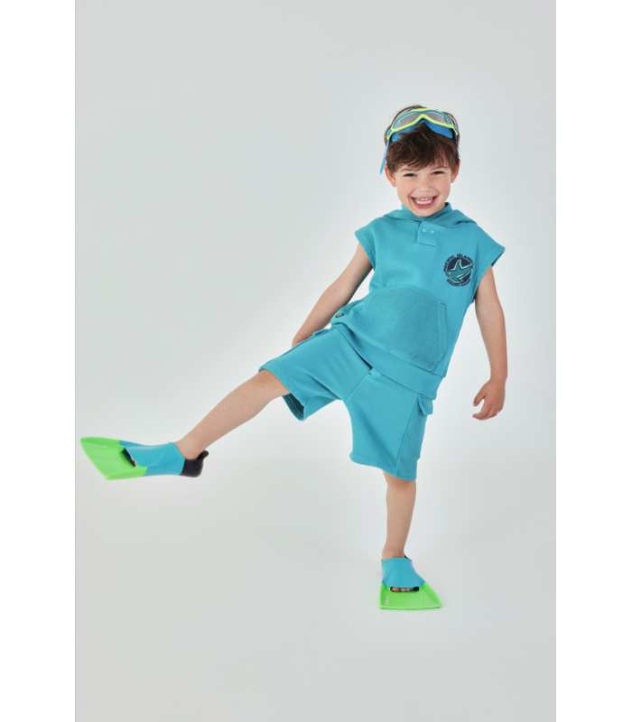 Bermuda  felpa para niño