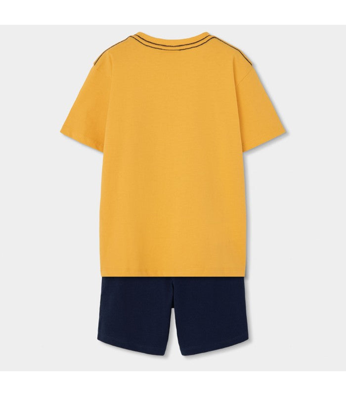 Conjunto short y camiseta para niño Tropical