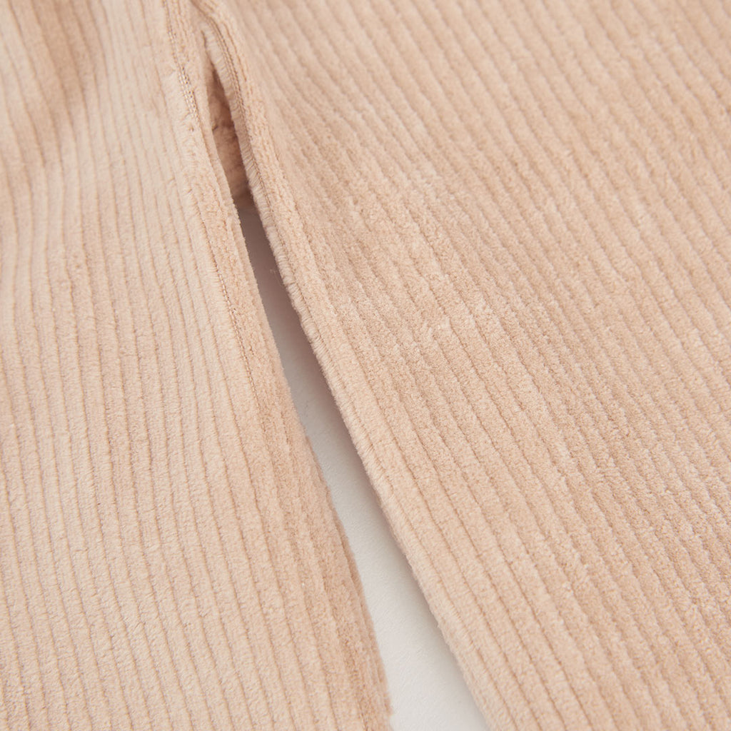 Pantalón pana niña beige wide leg