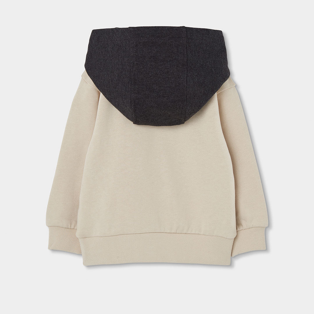 Chándal de felpa para niño de sudadera con capucha y jogger
