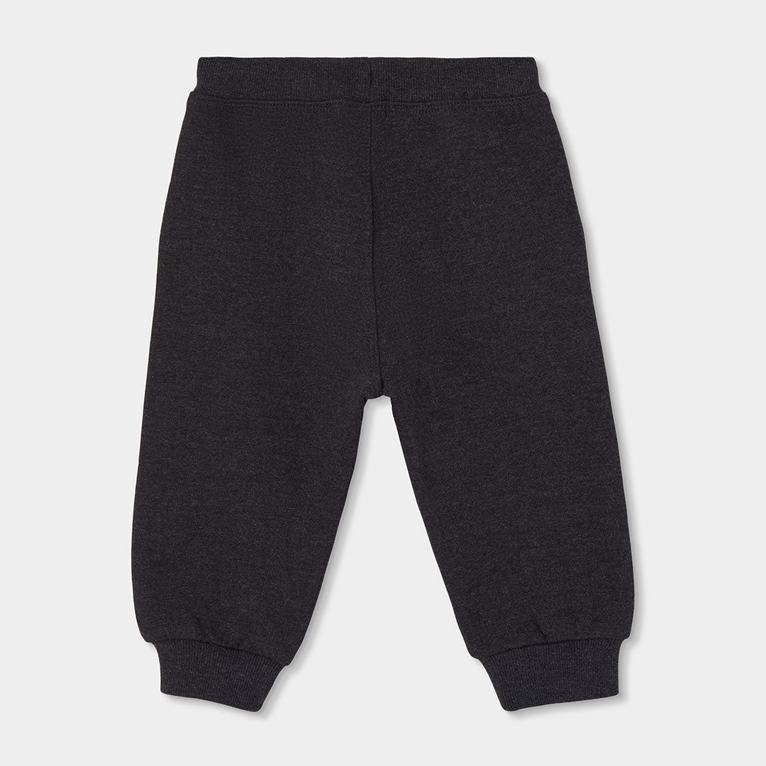 Chándal de felpa para niño de sudadera con capucha y jogger