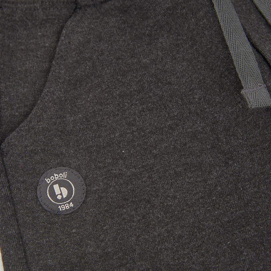 Chándal de felpa para niño de sudadera con capucha y jogger