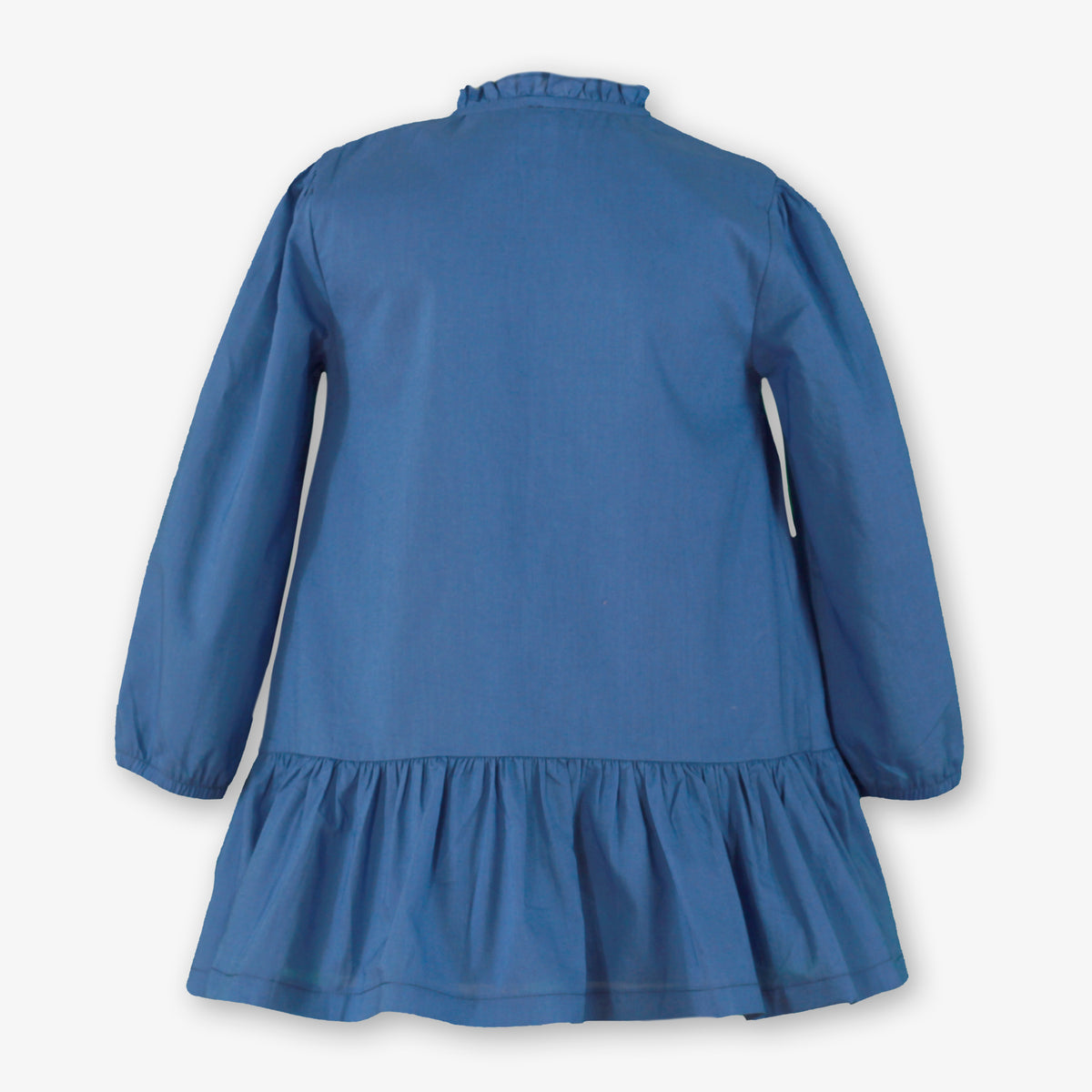 Vestido azul marino para niña
