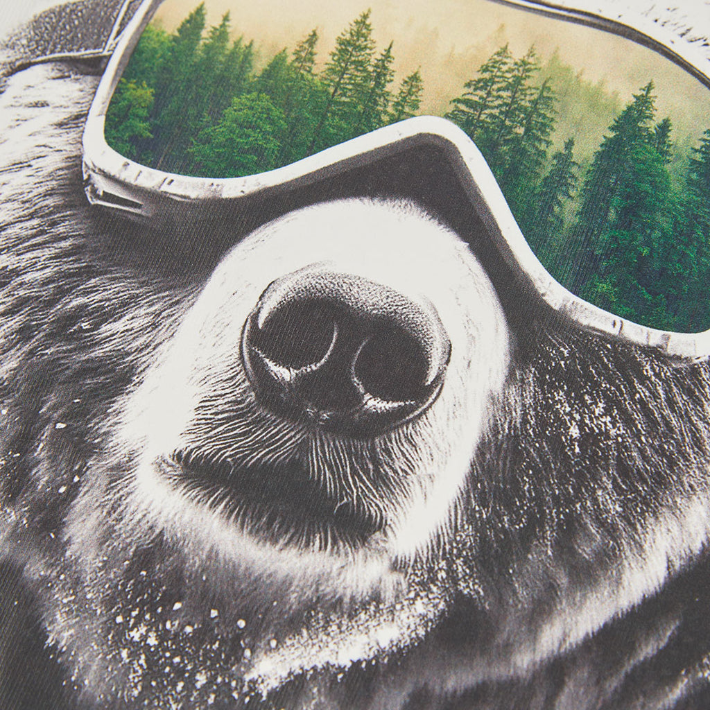 Camiseta niño blanca estampado de oso