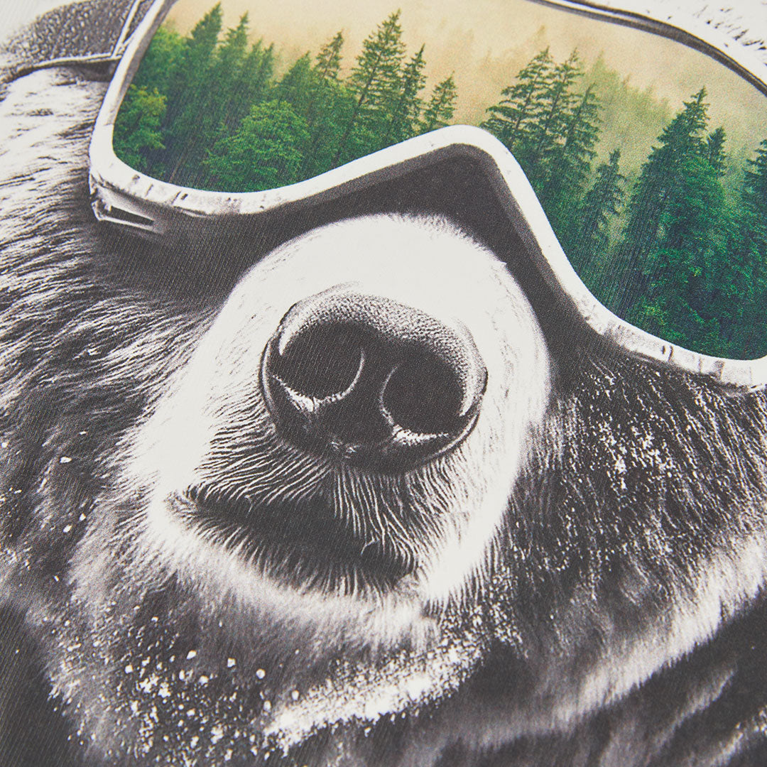 Camiseta niño blanca estampado de oso