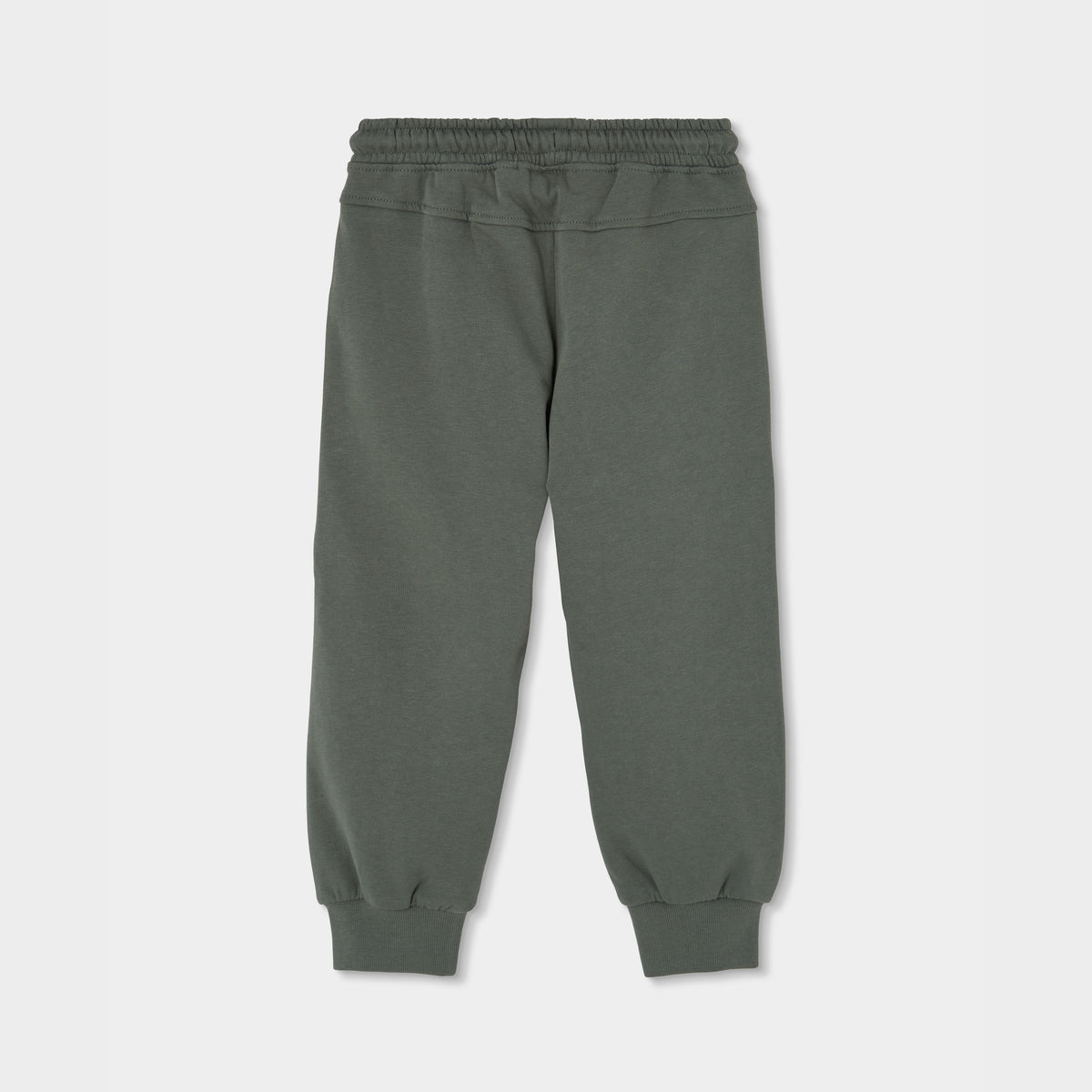 Pantalón felpa de niño color verde