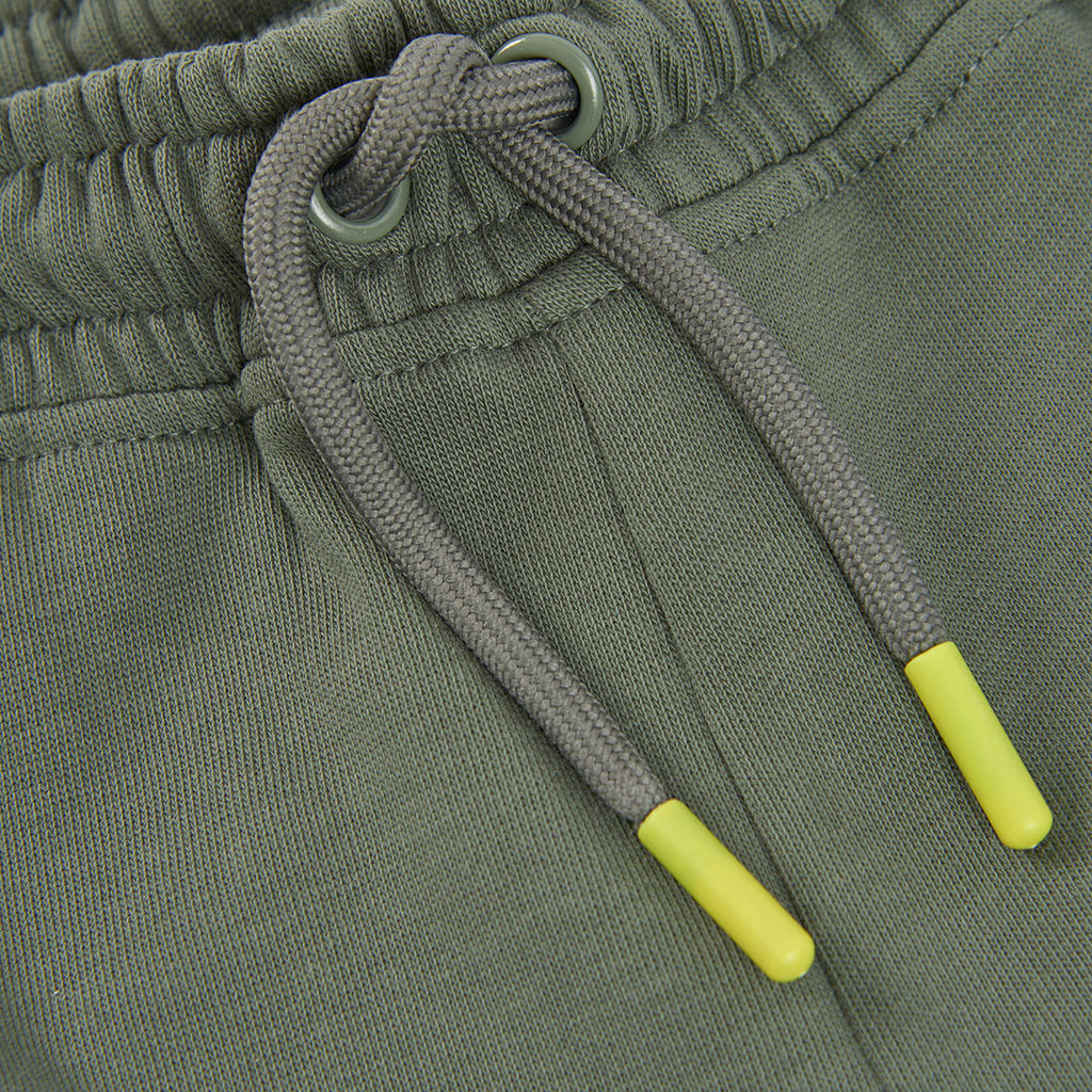Pantalón felpa de niño color verde
