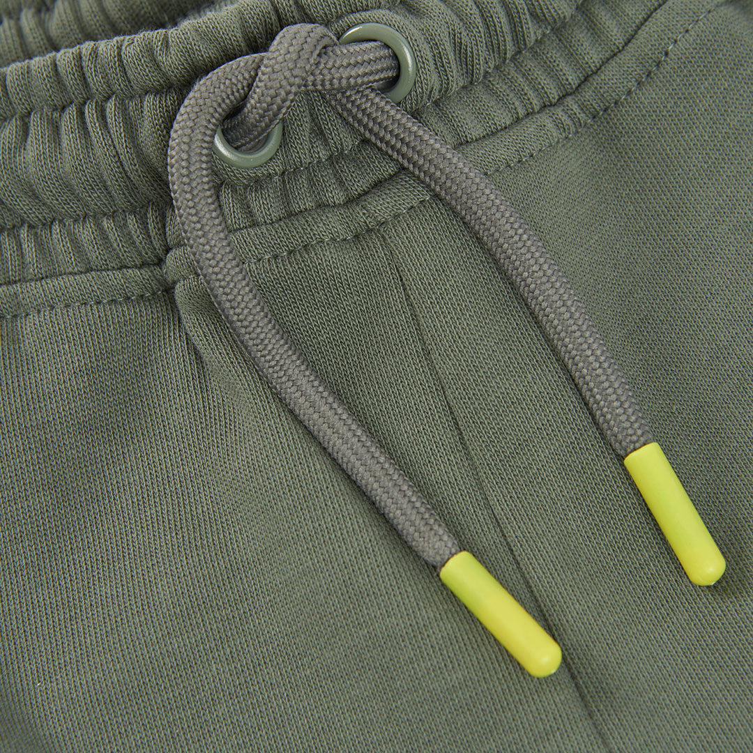 Pantalón felpa de niño color verde
