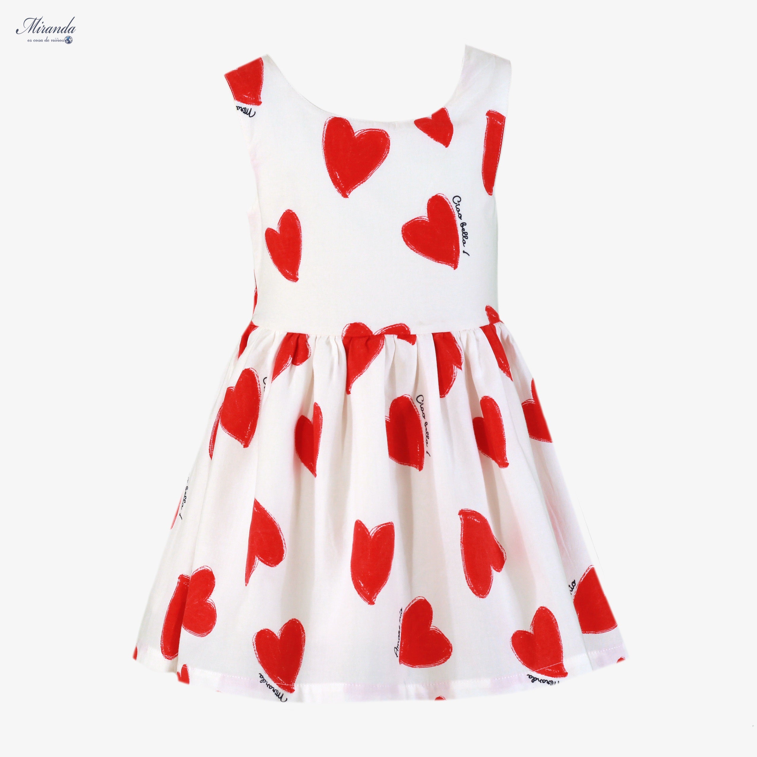 Vestido Niña Corazones