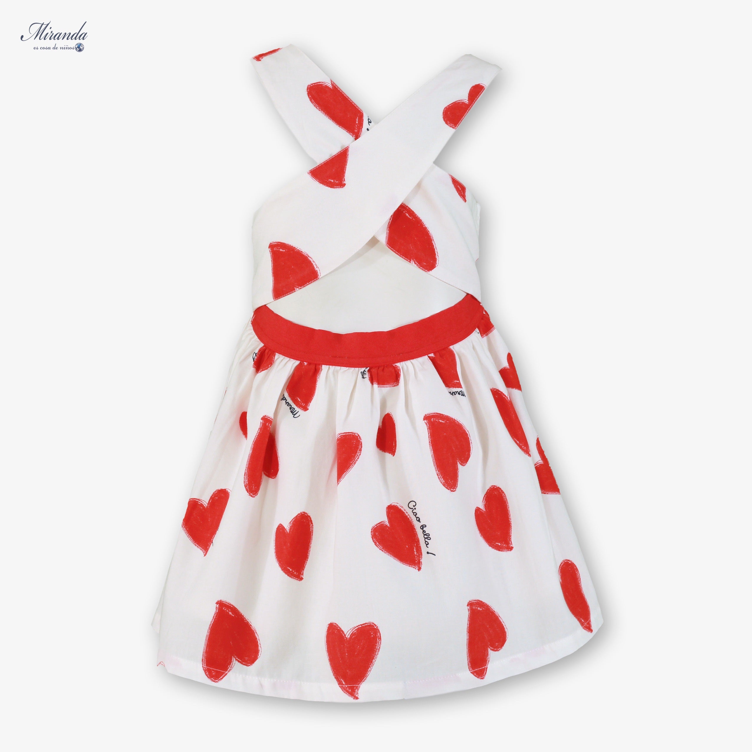 Vestido Niña Corazones
