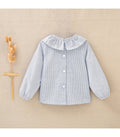 Blusa Bebé Niña Rayas azules