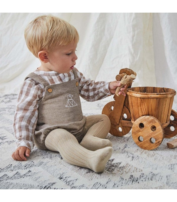 Peto de bebé niño de punto